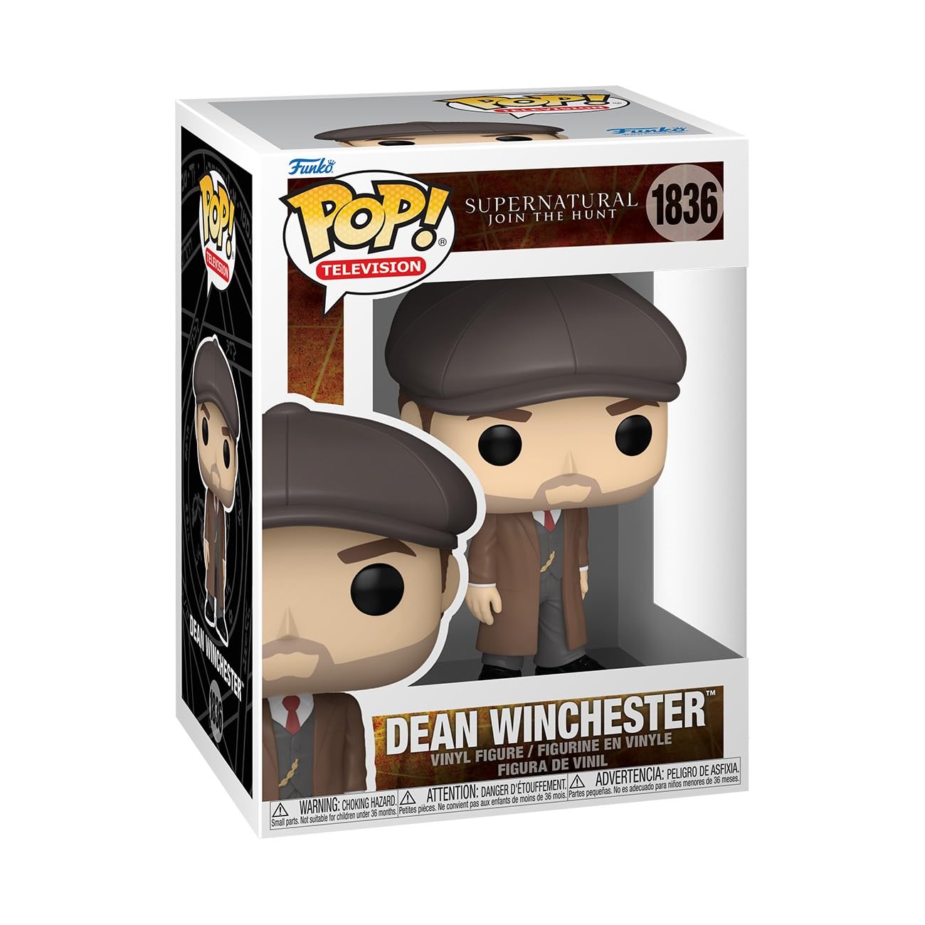 Funko POP! Television: Supernatural, Dean Winchester, Michael, 1 in 6 chance of rare chase variant, Styles may vary
