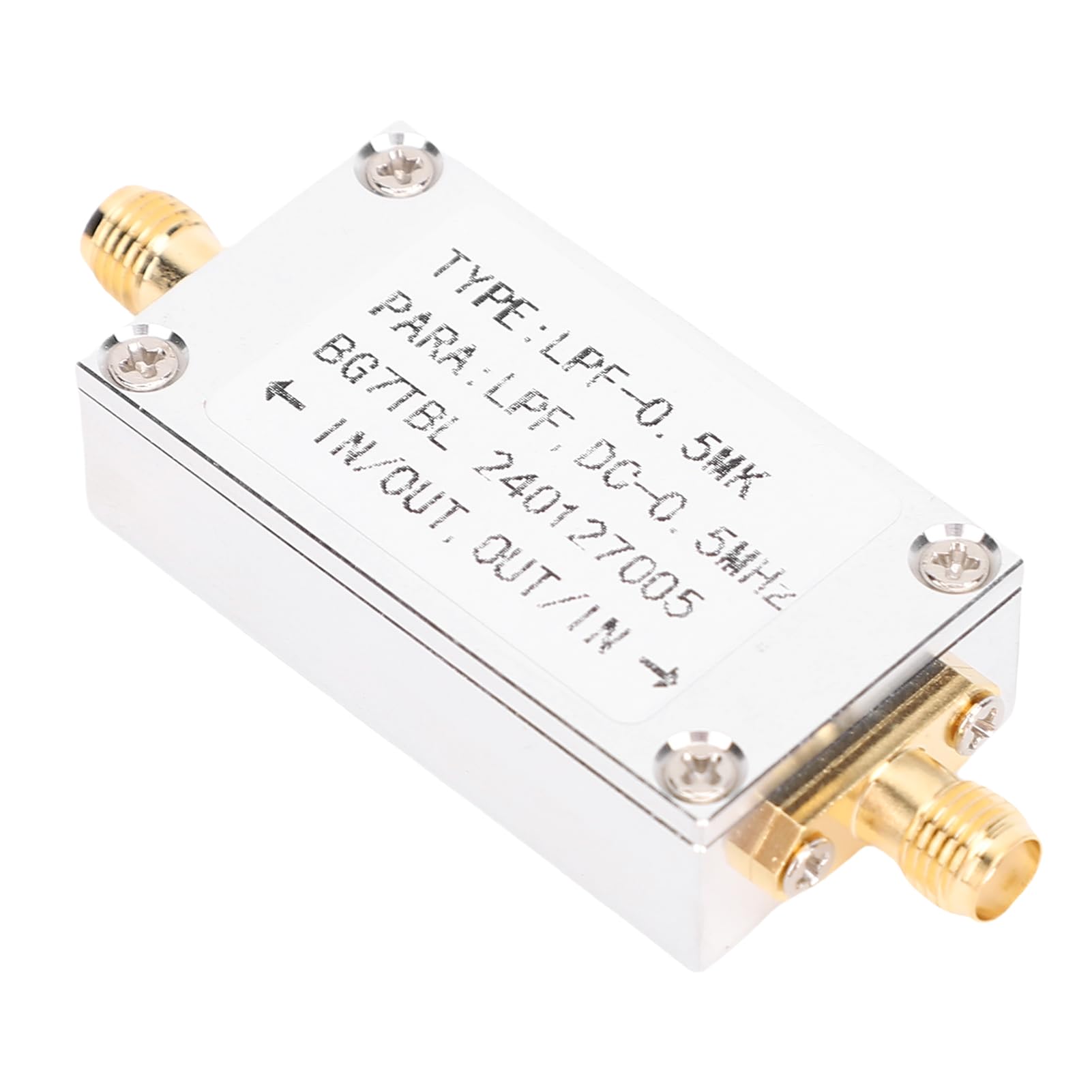 Jectse Radio Low Pass -Filter, Filtre Passe-Bas Robuste pour Le Traitement du Signal