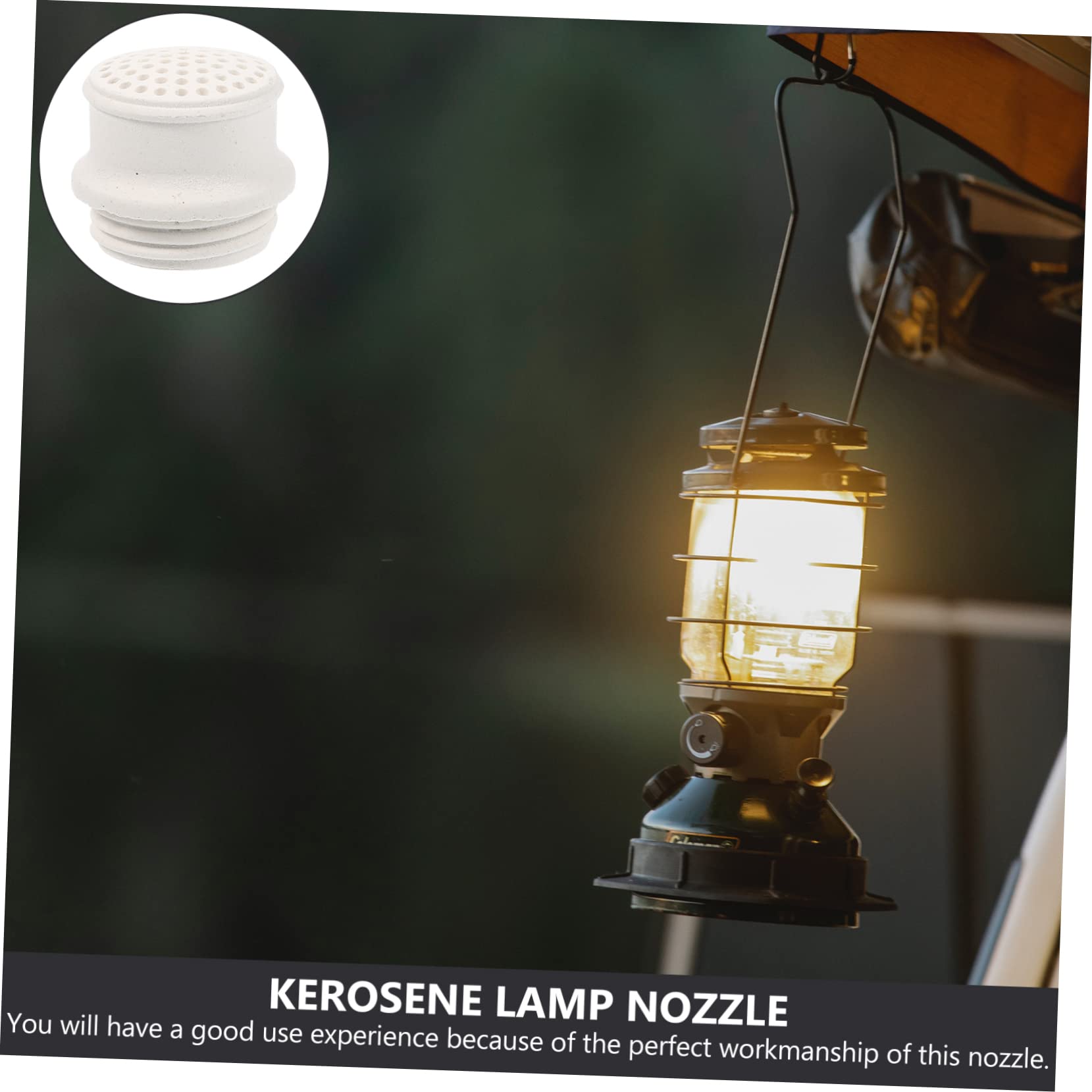 Alipis Outdoor Gas Lamp Nozzles 12 Pack Pottery Gas Lantern Heads Kerosene Lanterns Decor Steam Lamp Accessories Replacement