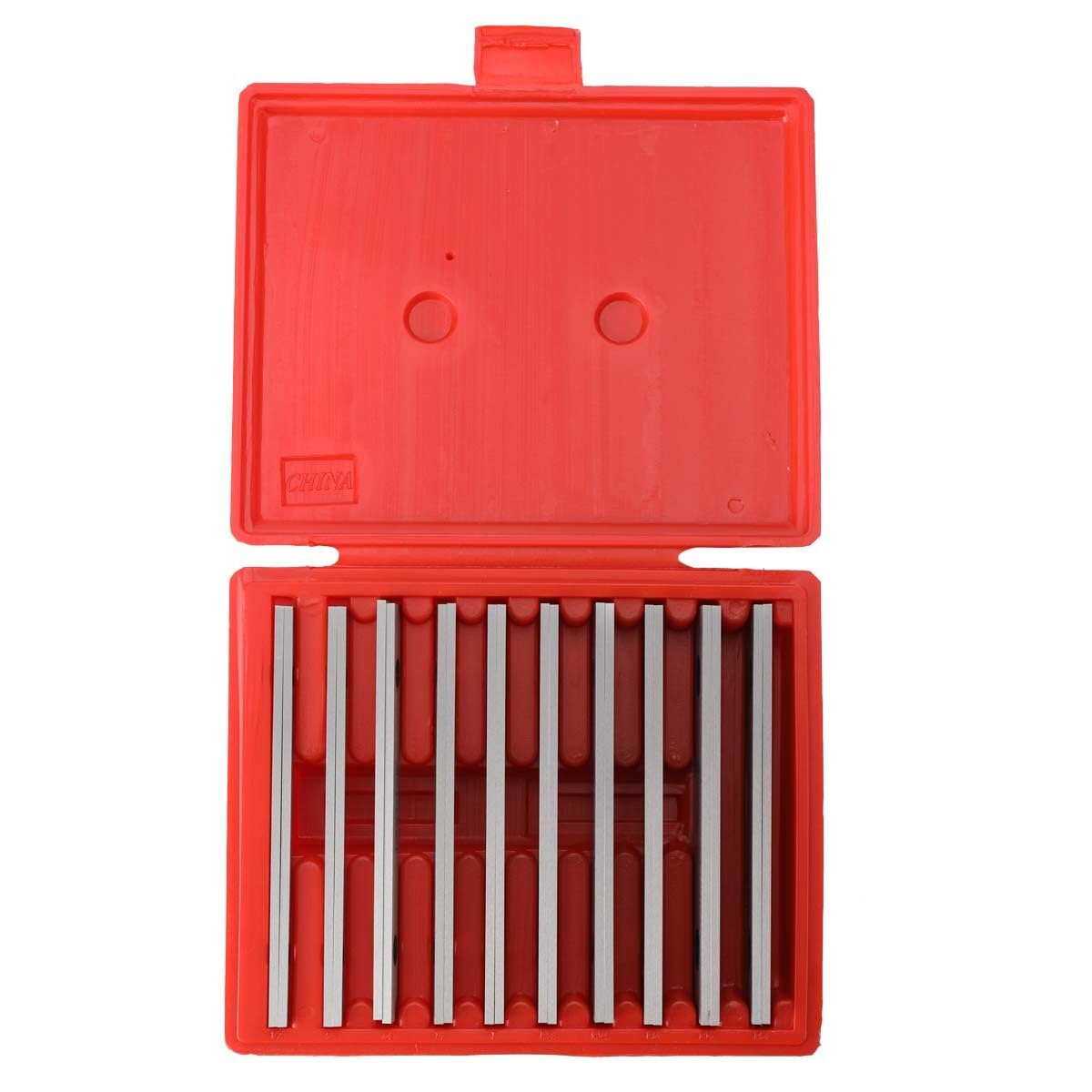 Lfhelper 10 Pairs Thin Parallel Bar Set 1/8inch Steel Block Set, High Accuracy 0.0005 Hardened Precision Machinist Tools for Leveling and Adjustment of Milling and Grinding Machines