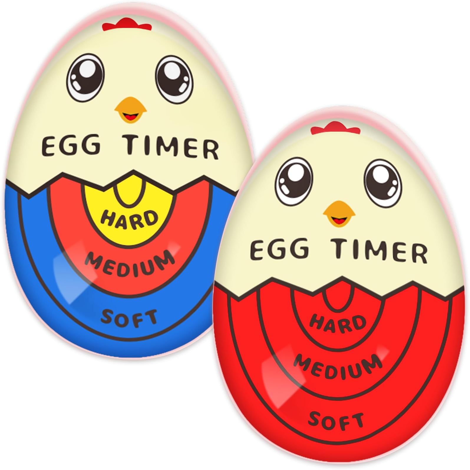Amazon.com: Lasubst Egg Timer That Goes in Water for Boiling Eggs Soft ...