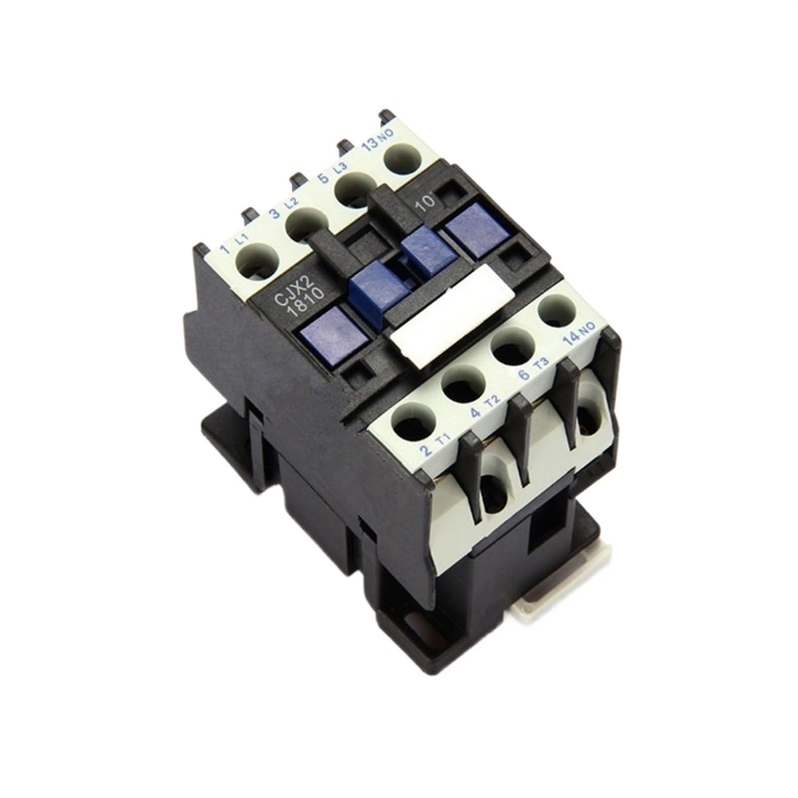 QEFHSVVZE CJX2-1810 AC Motor Contactor 18A 3Pole 3Phase 50/60HZ Switch Contactor Control Voltage 220V/380V(Cjx2-1810 Ac110v)