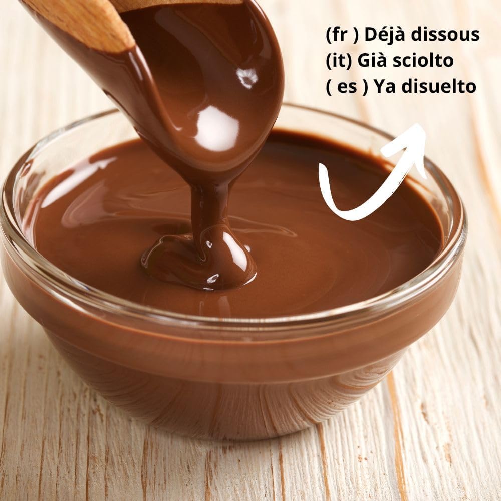 Cioccolato Gianduia - PRONTO USO - per fontane di cioccolato da 2 Kg