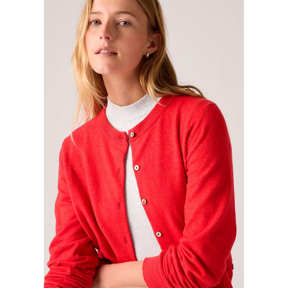 Levi'S Tara Super Soft Crewneck Cardi Suéter cárdigan Mujer (Pack de 1)