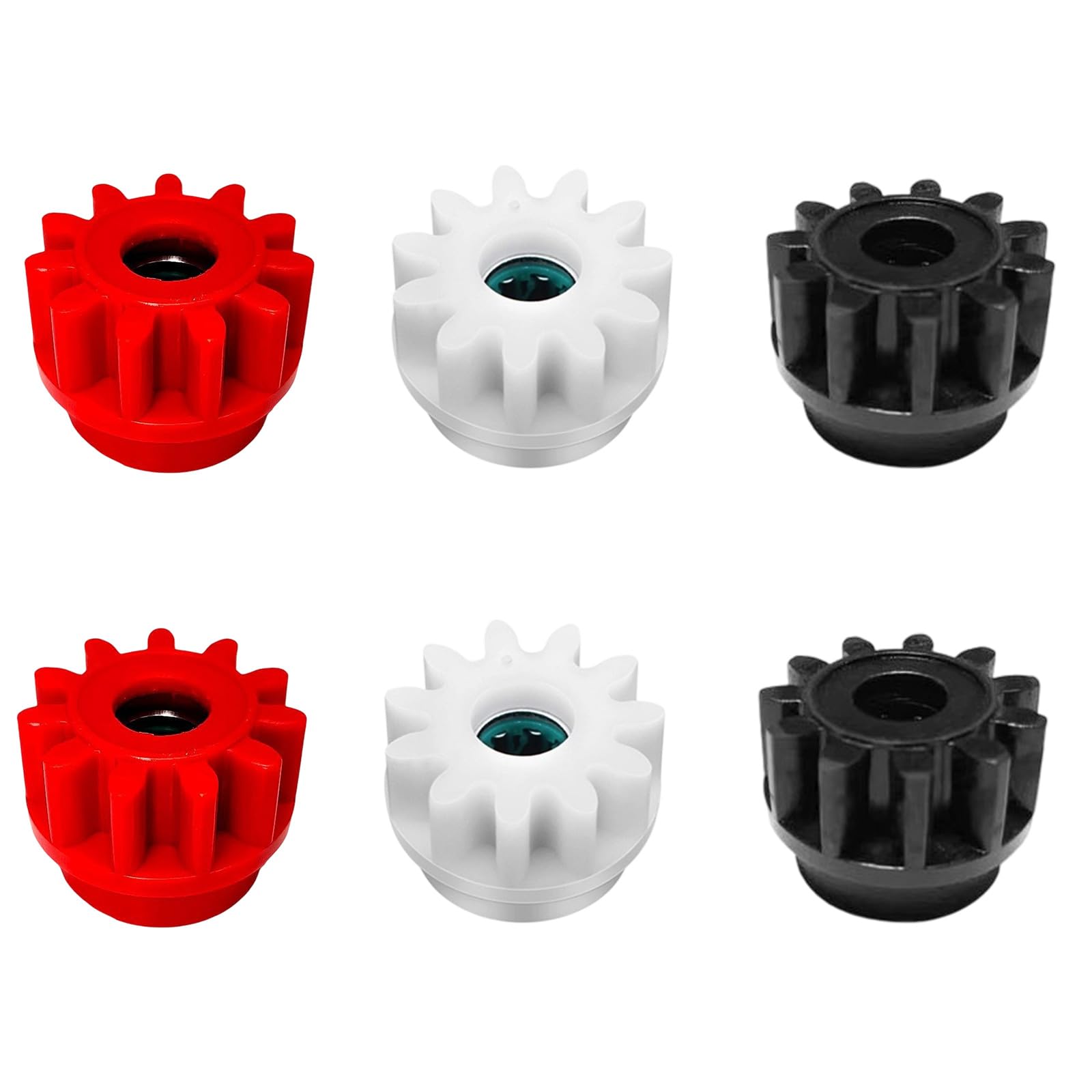 hogtnd Pack of 6 Replacement Gear Parts for Efficient Rotating Mops with Plastic and Metal Construction Easy Installation Replacement Gear