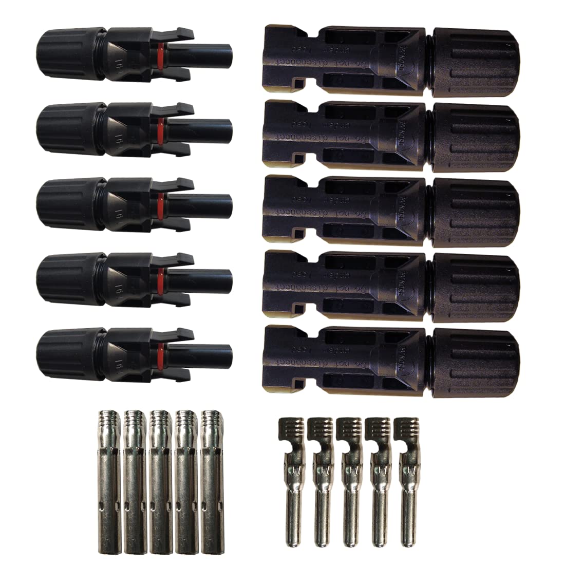 Hygrid Solar MC4 Wire Connector for Solar Panels (5)