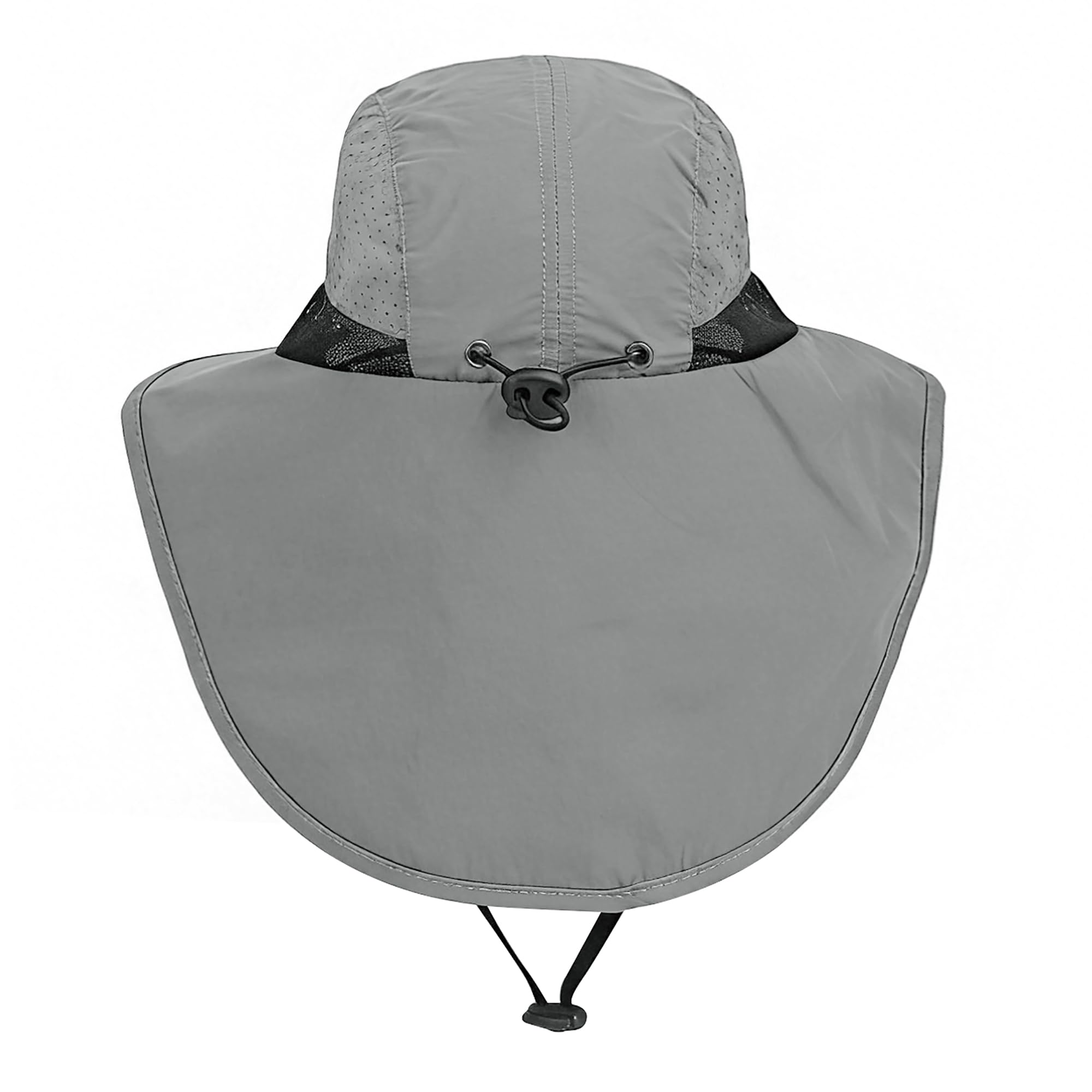 Ventilador solar para niños con solapa para el cuello, protección solar para el verano, transpirable, ajustable