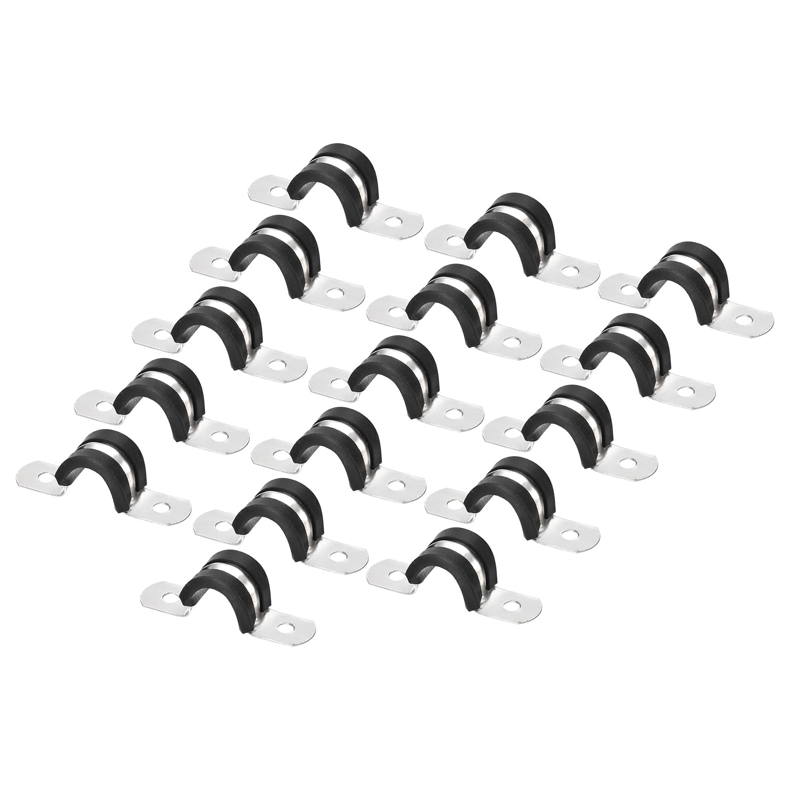 Unifizz 16Pcs 12mm(1/2") Cable Clamp