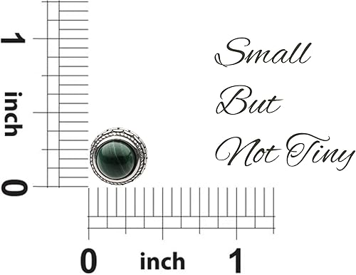 Miniatura 97 de Real Crystal Birthstone Sterling Silver Stud Earrings Jewelry for Women Fashion Trendy Western 925 Antiqued Boho Handmade Best Gift for Her keenove