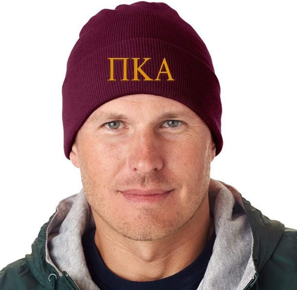 Pi Kappa Alpha Pike Greek Letter Knit Cap
