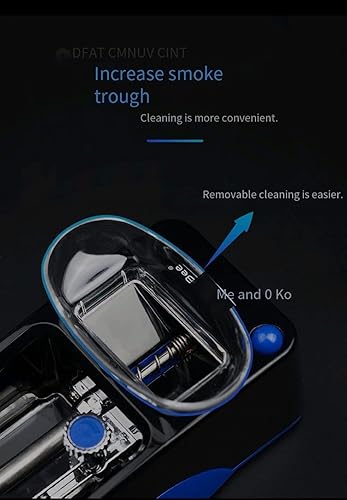 Miniatura 8 de Máquina automática de rodamiento de cigarrillos eléctricos máquina de rodamiento de cigarrillos de hierbas 61 x 26 x 26 pulgadas mini máquina