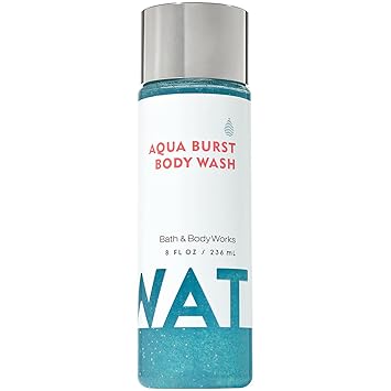 Amazon Com Bath And Body Works Water Aqua Burst Body Wash 8 Fluid Ounce Beauty Personal Care