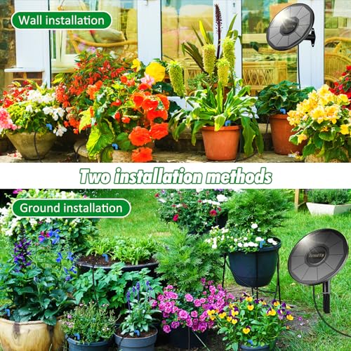 AnseTo-Sistema-de-Riego-Solar-con-Temporizador-Automatico-DIY-2024-ultima-Version-Kit-Riego-por-Goteo-para-Jardin-Balcon-Invernadero-con-15-Metros-de-Manguera-de-Agua-15-Mangueras-de-Goteo