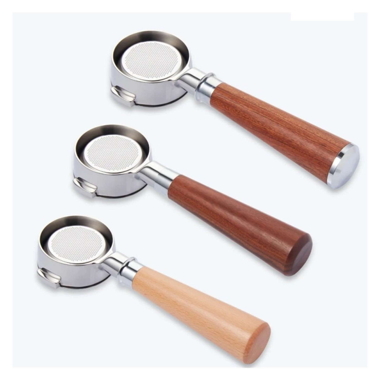 Mango De Portafiltro Sin Fondo De 2 Orejas De 58MM, Compatible Con Expobar, Compatible Con E61, Etc.,Accesorios For Espresso(Compatible for 58mm-Expobar-A)