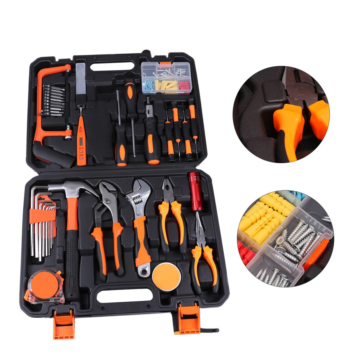 DOITOOL 1ensemble Kit Outils De Réparation Automobile Ensemble De Clés à Cliquet De Précision Pour Voiture Et Outils Multifonctions Pour Entretien Bricolage