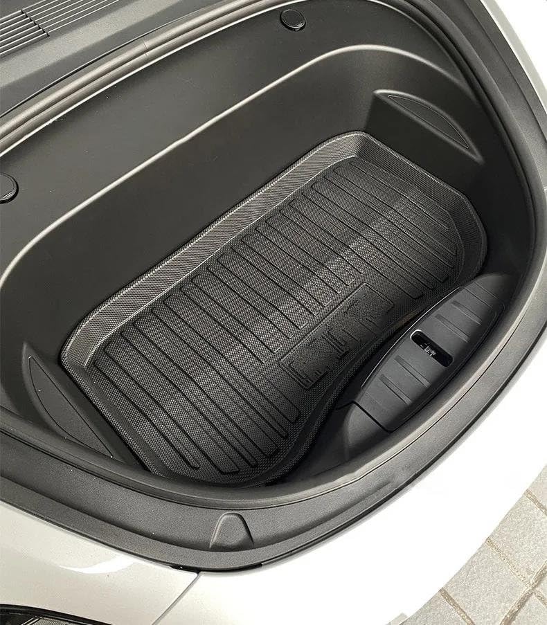 Vasca Per Bagagliaio Tesla Model 3 - Protezione Antiscivolo, Facile Da Pulire, Su Misura 07.2017> - Foto 9