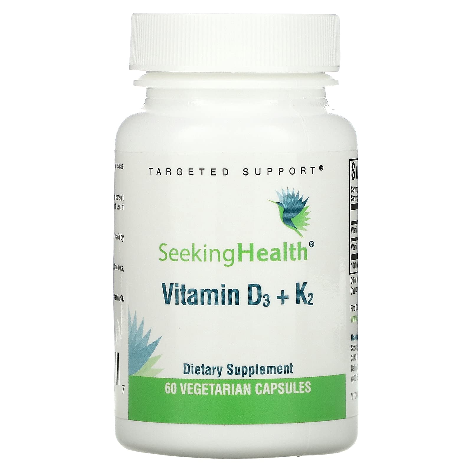 Vitamin D3 + K2-60 vcaps