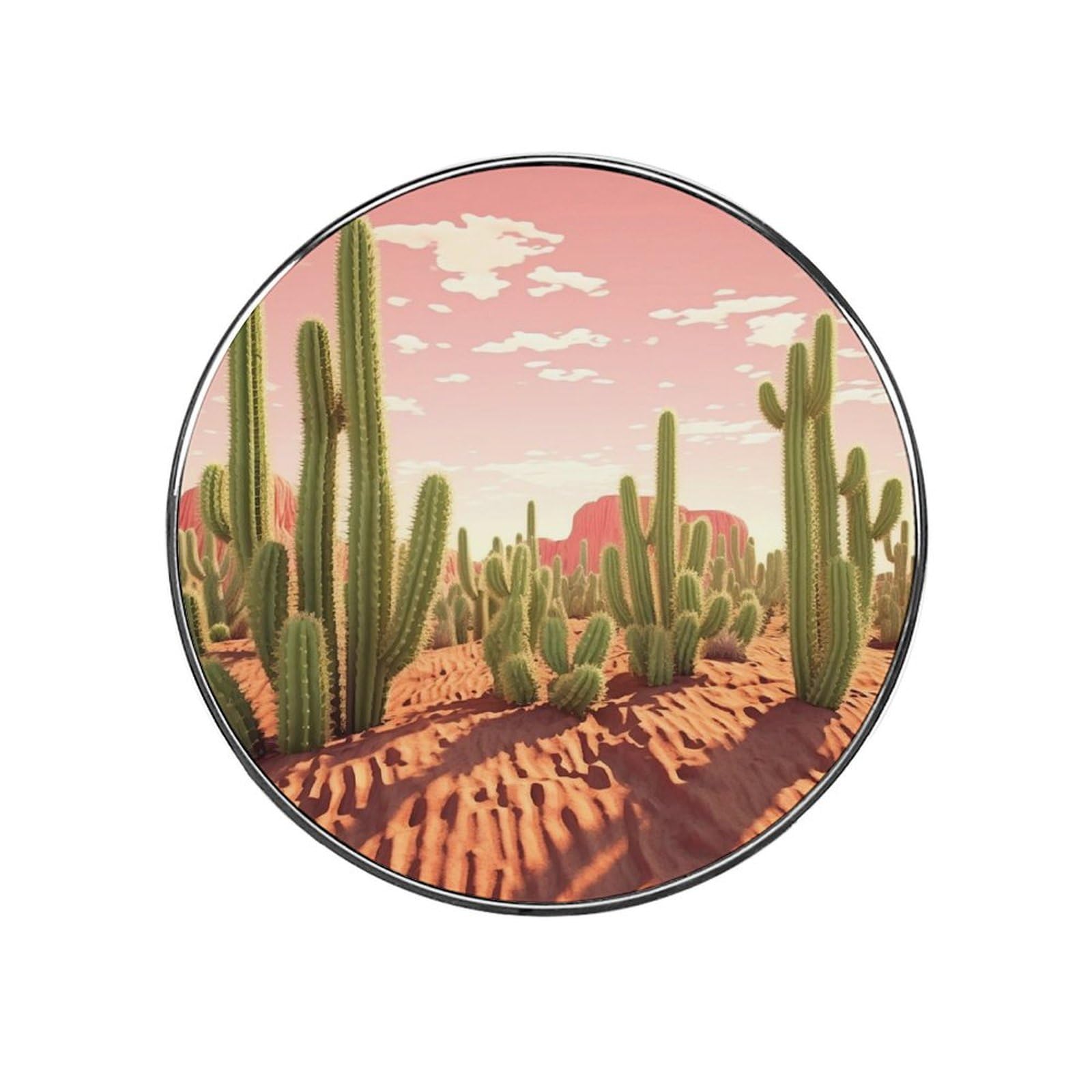 Fridge Magnets Waterproof Heavy Duty Small Strong Magnet Cactus Desert Refrigerator Magnets Cute Magnetic Locker Accessories Mini Decorative Magnet for Whiteboard Office Kitchen Decor