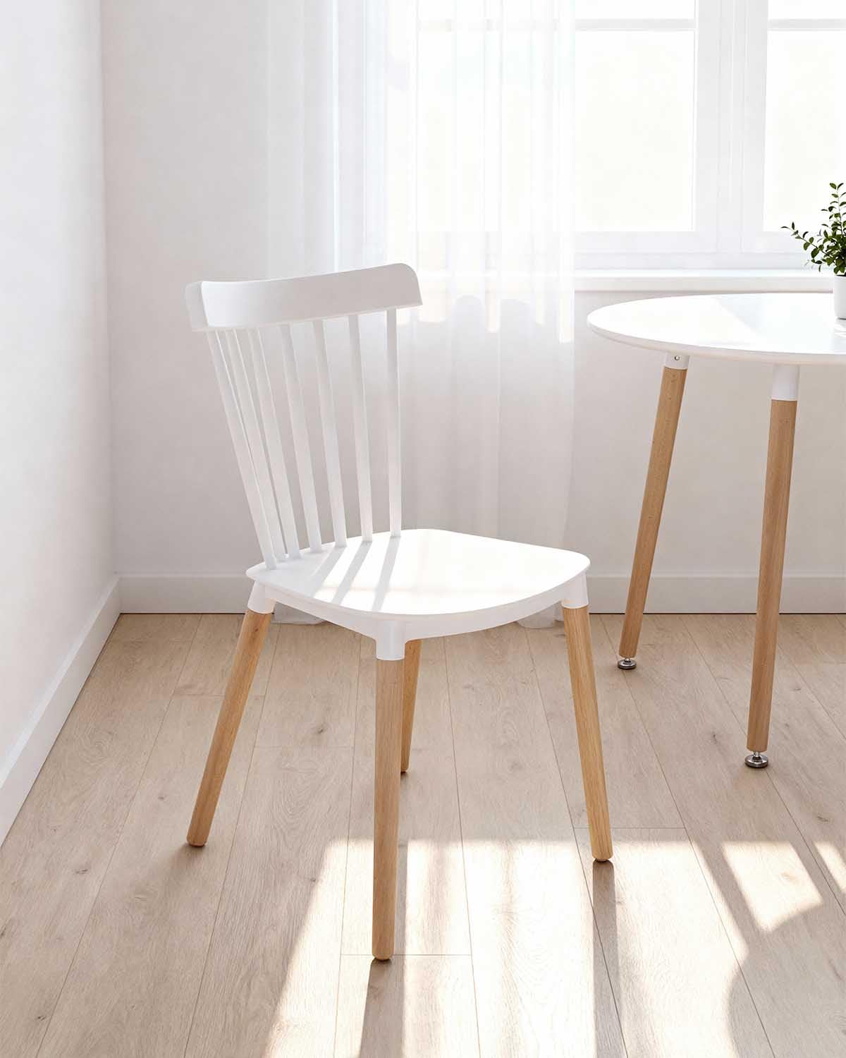DEKIT Grupo RIMOBEL - Set di 4 sedie da pranzo Kaye