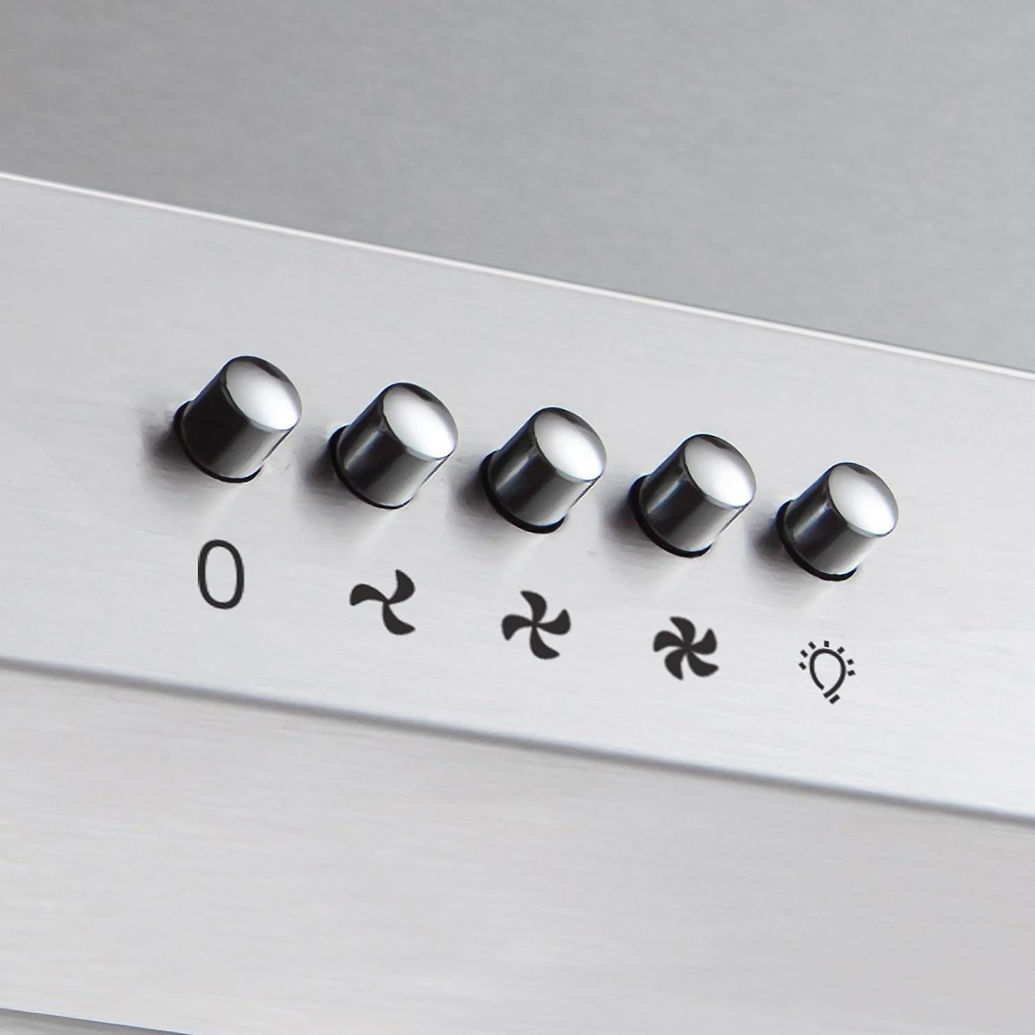 Wall Mount Range Hood 30 inch with 450 CFM Stainless Steel Stove Vent Hood  for Kitchen with 3 Speed Exhaust Fan Ducted and Ductless Convertible ...