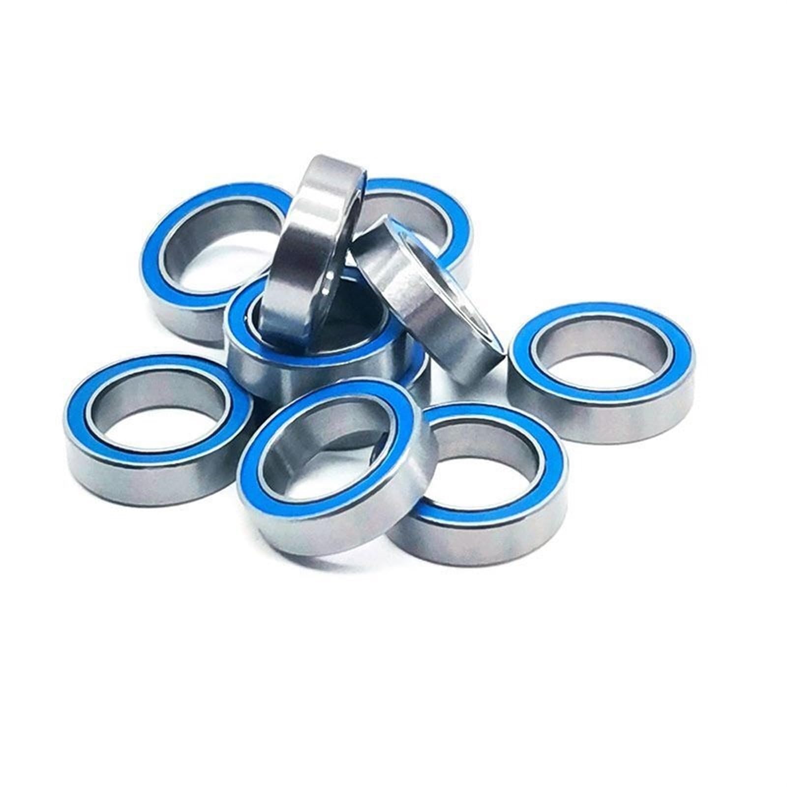 RCGKNNMUZ MR115RS Bearing 5X11X4 Mm Miniature MR115-2RS Ball Bearing 10Pcs