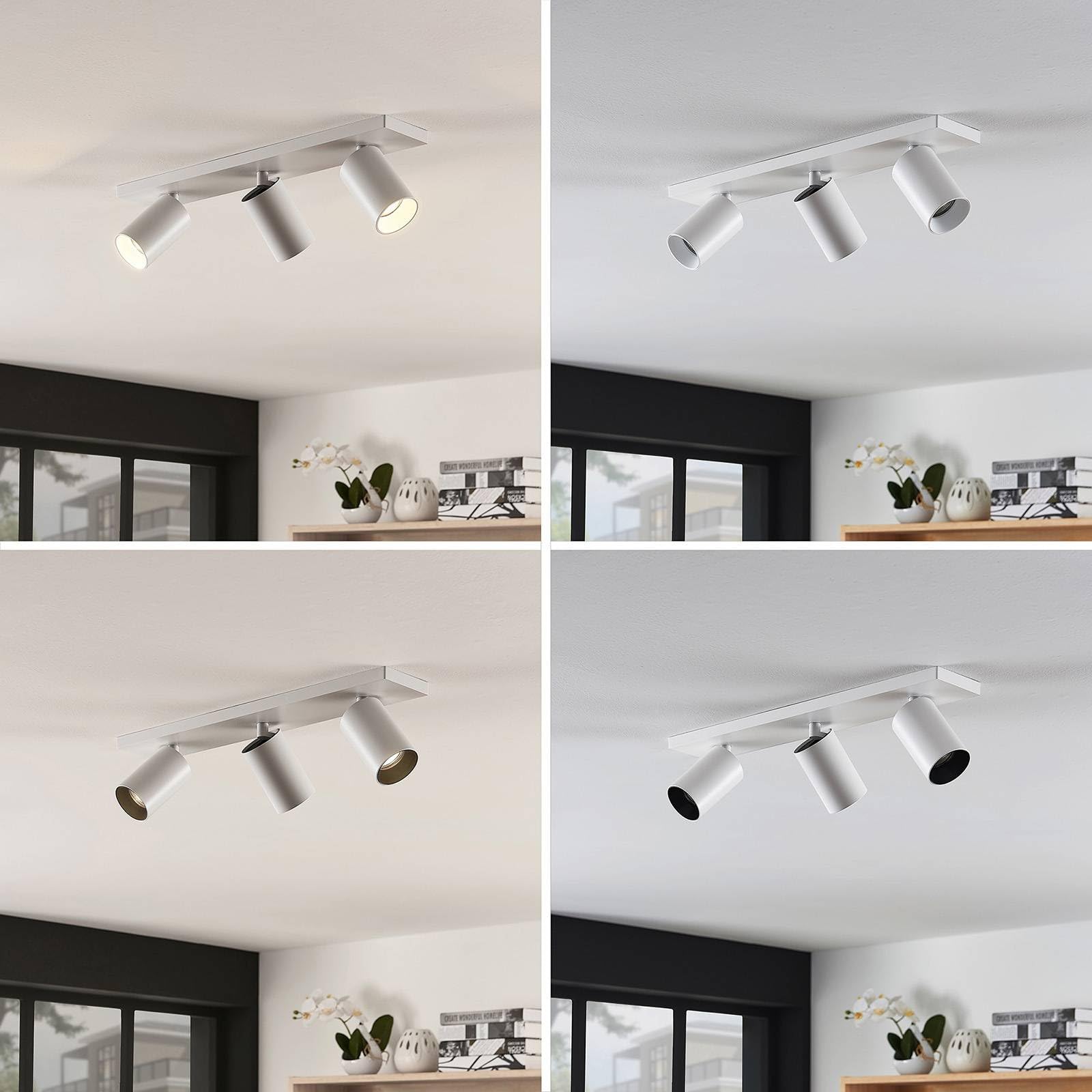Arcchio Deckenlampe Deckenstrahler 350° drehbar 90° schwenkbar GU10 max. 8W ohne Leuchtmittel