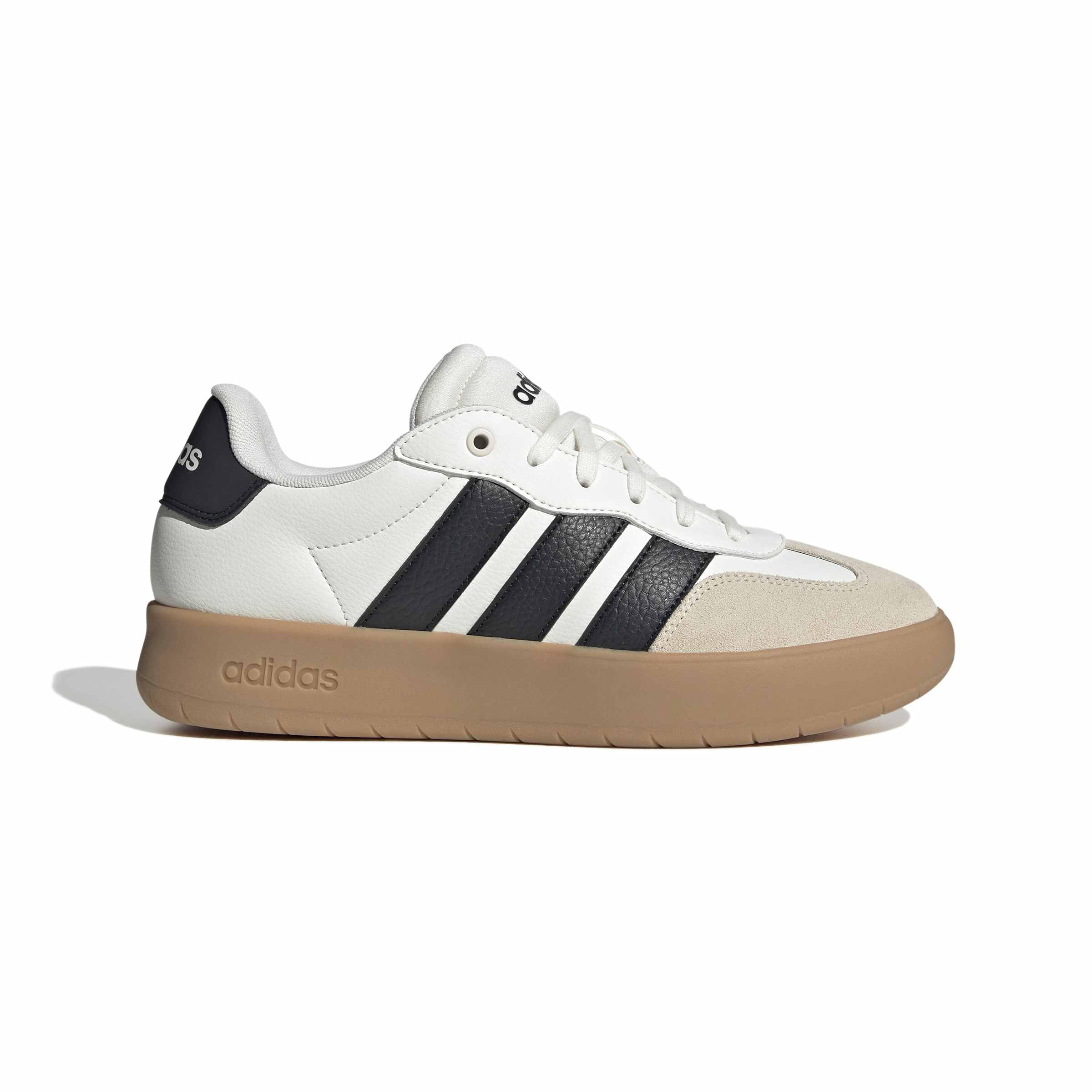 adidas Hombre Barreda Shoes, Off White/Core Black/Gum 3, 48 EU