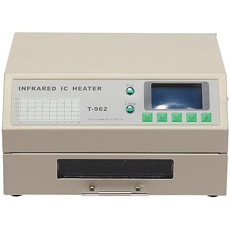 T962 Infrared Ic Heater Automatic Reflow Oven Smd Bga 180 235mm Soldering Area 