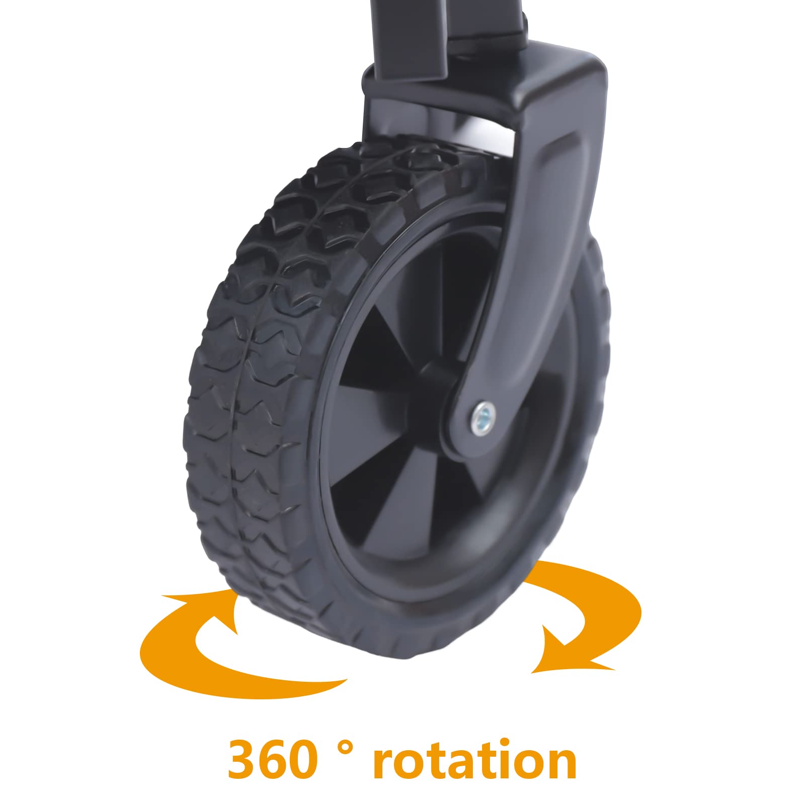 Carrello pieghevole 80 kg, carrello pieghevole con 4 ruote, maniglia regolabile e portabicchieri, carrello pieghevole con tessuto Oxford, per giardino, spiaggia, campeggio, shopping e attività