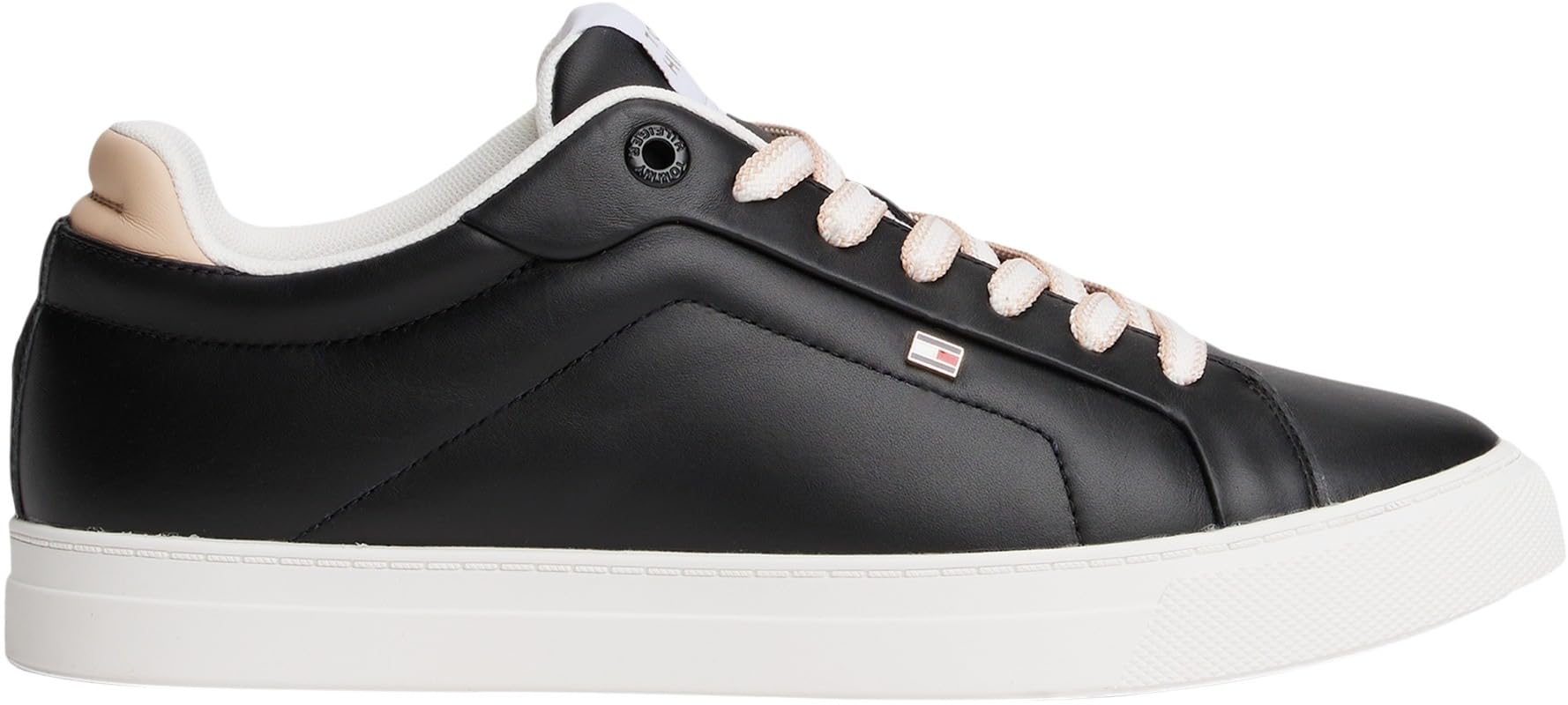 Tommy Hilfiger Damen Cupsole Sneaker Icon Court aus Leder