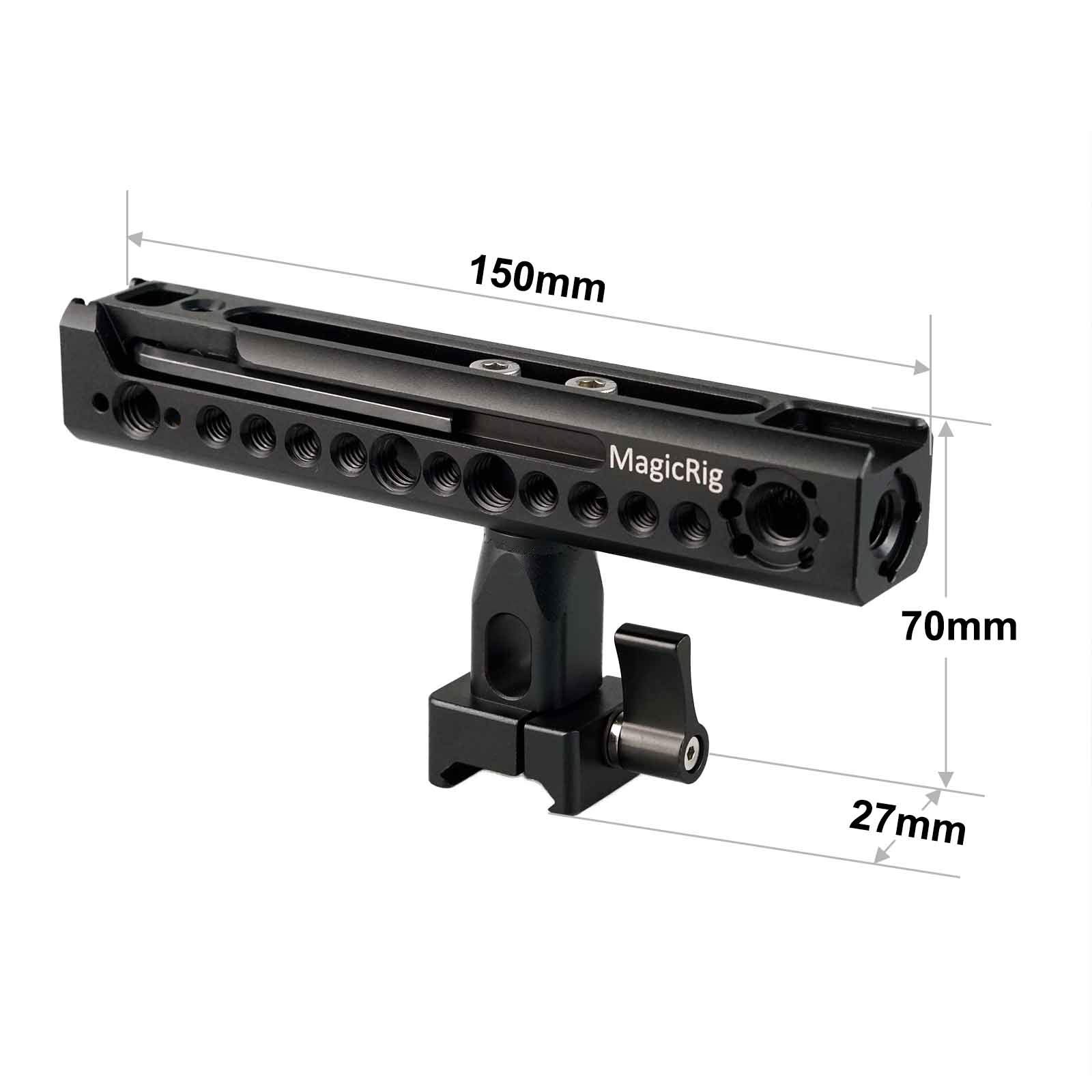 Amazon.co.jp: MAGICRIG 回転式NATOハンドルトップハンドルグリップ 