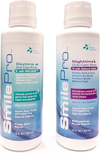 Kit de enjuague bucal recomendado por dentistas por el Dr. Rudy's 24 horas