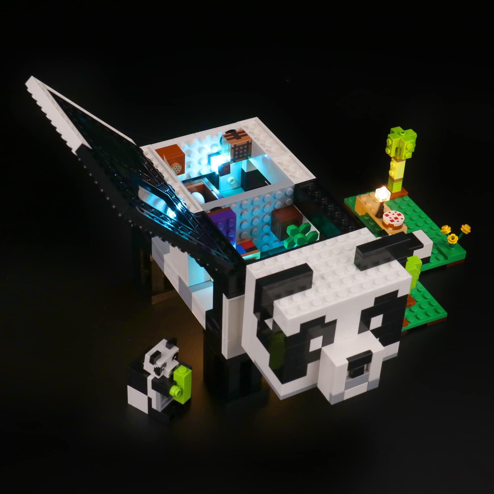 Light Kit Compatible with Lego 21245 The Panda Haven (No Model) - Image 2