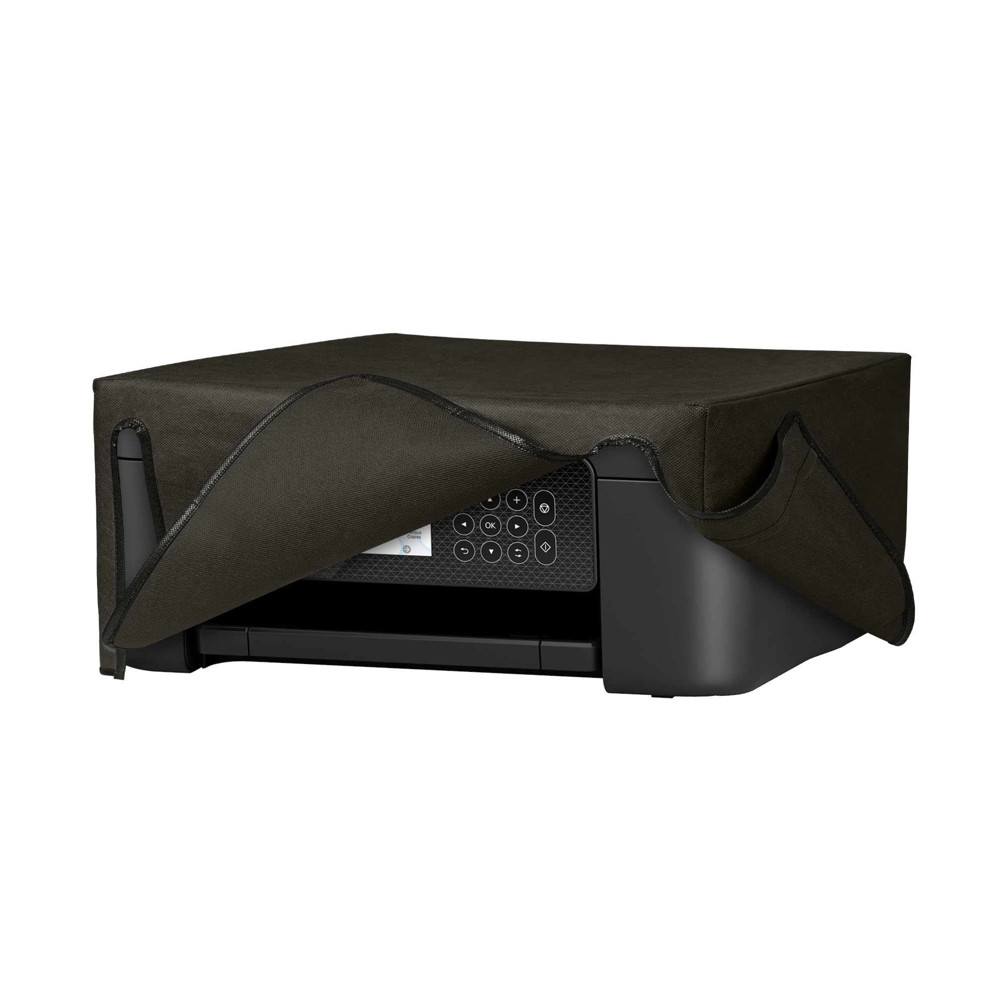kwmobile Dust Cover Compatible with Epson Expression Home XP-3200 / XP-4200 / XP-4205 - Printer Case - Fabric Protector Cover - Dark Grey