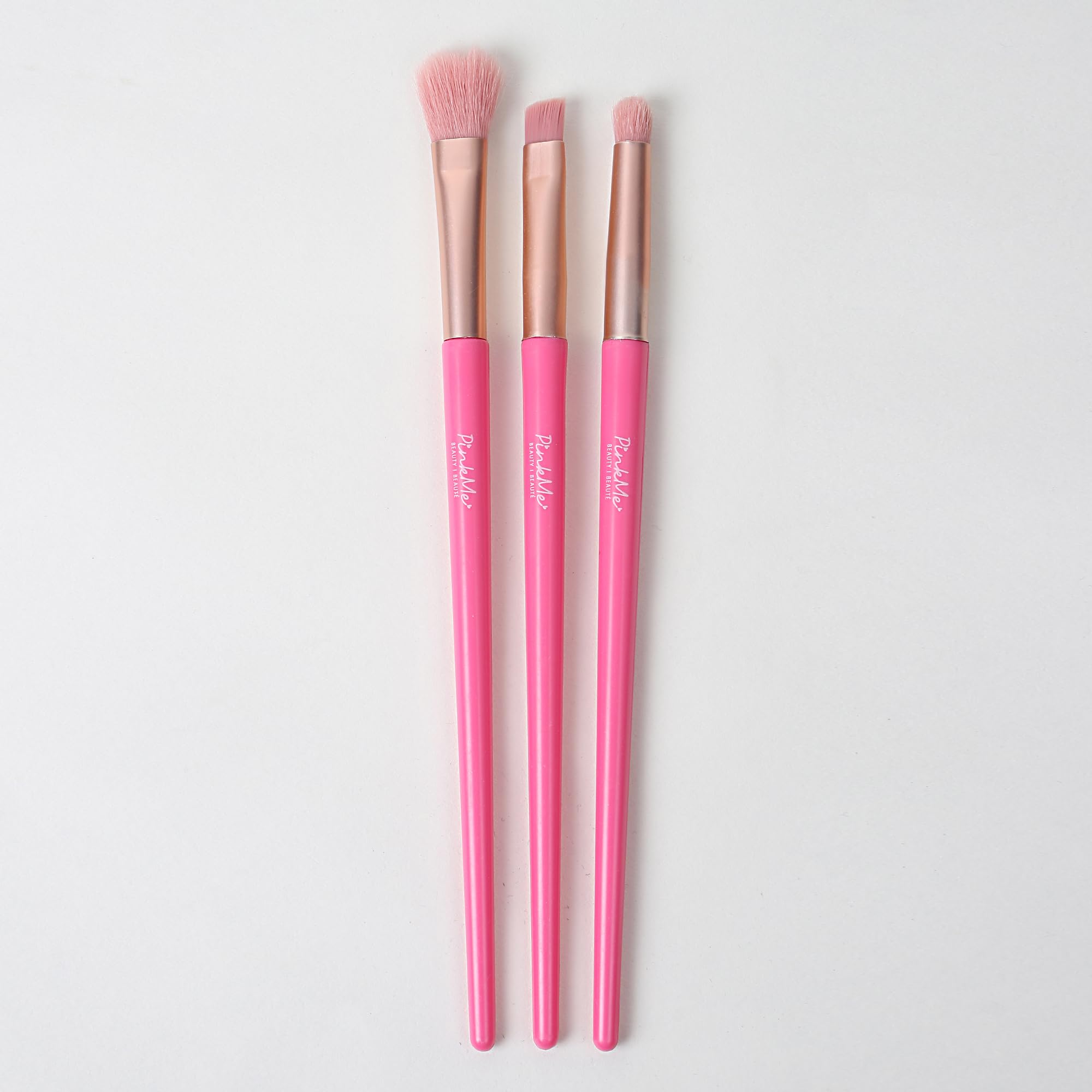 MINISO Exquisite Eye Makeup Brush Set 3-IN-1, PINK ME! Series Beauty Brushes Set-image-8