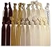 Kenz Laurenz Hair Ties Ponytail Holders – Brown Ombre (20 Pack)