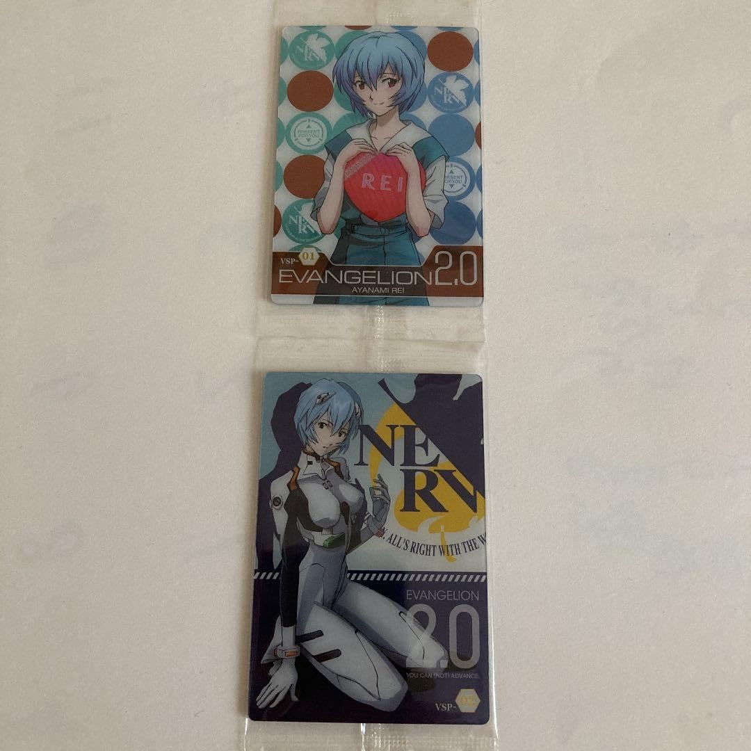 Amazon.co.jp: エヴァ カード VSP-01 VSP-02 綾波レイ