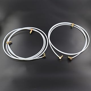 Convertible Power Top Hydraulic Fluid Hose Lines & Fittings Pair Plastic Hoses for Ford Mustang, Mercury Cougar, LTD, Chevy Chevelle, Oldsmobile Cutlass, Pontiac GTO