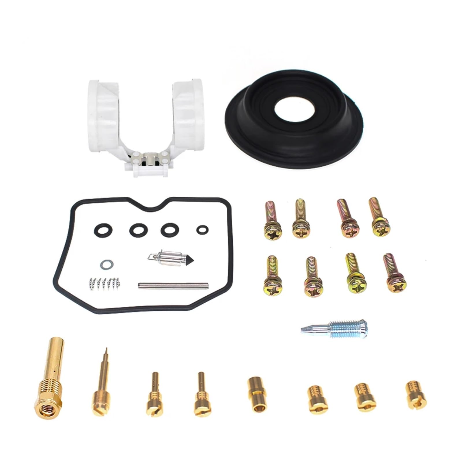 Kit Carburador Repuesto Kit Reparación Carburador Juego Reconstrucción Carburador Junta Válvula Aguja Compatible Con Para ZR-7 ZR750-F 1999-2003 Para ZR-7S ZR750-H 2001-2005