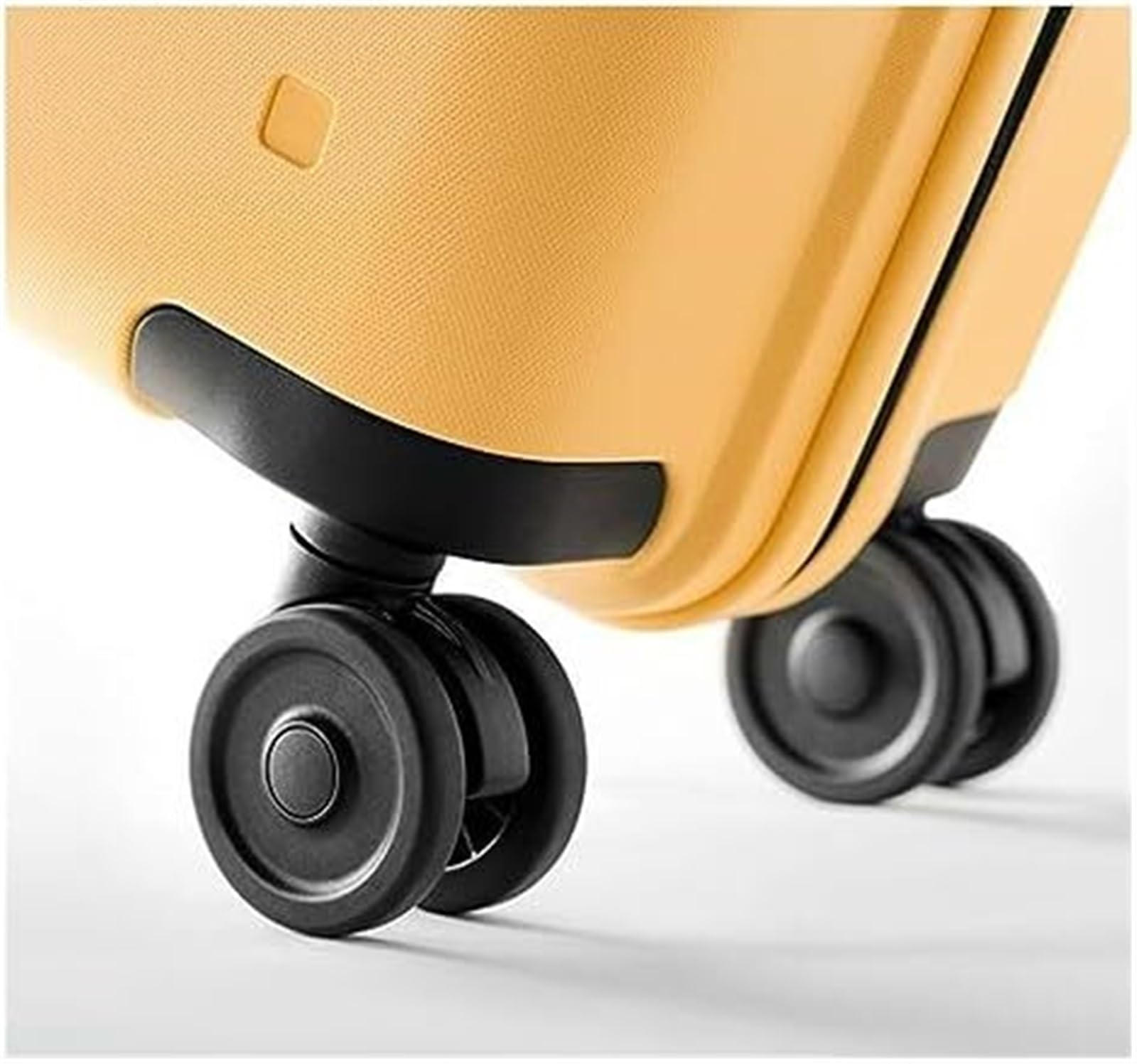 Valigia Bagagli da Portare con sé Valigie Portatili Valigia Rigida per Viaggio d'Affari Bagaglio a Mano(Yellow,20inch)