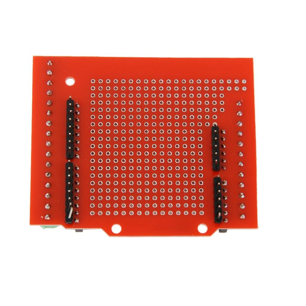Fenteer Modulo PCB Prototipazione Scheda di Espansione Shield Proto per Arduino Uno R3
