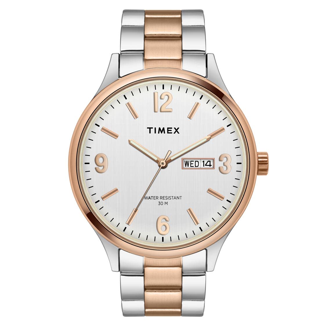 TIMEX Men Stainless Steel Analogue Silver Dial Watch - Tweg18423, Band Color-Multicolor (B0BQM2PR6F) Amazon Price History, Amazon Price Tracker