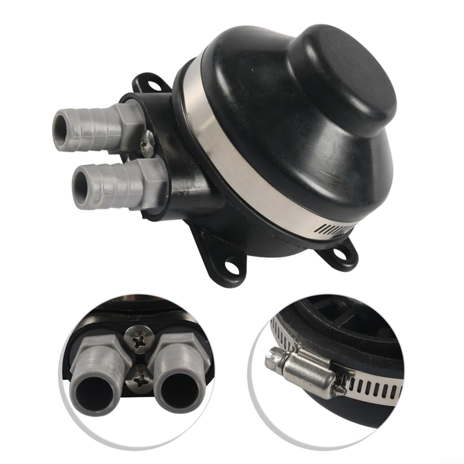 Pompa dell'acqua a pedale portatile manuale da campeggio sistema doccia per camper all'aperto tenda caravan bagno nave marina avventura viaggio