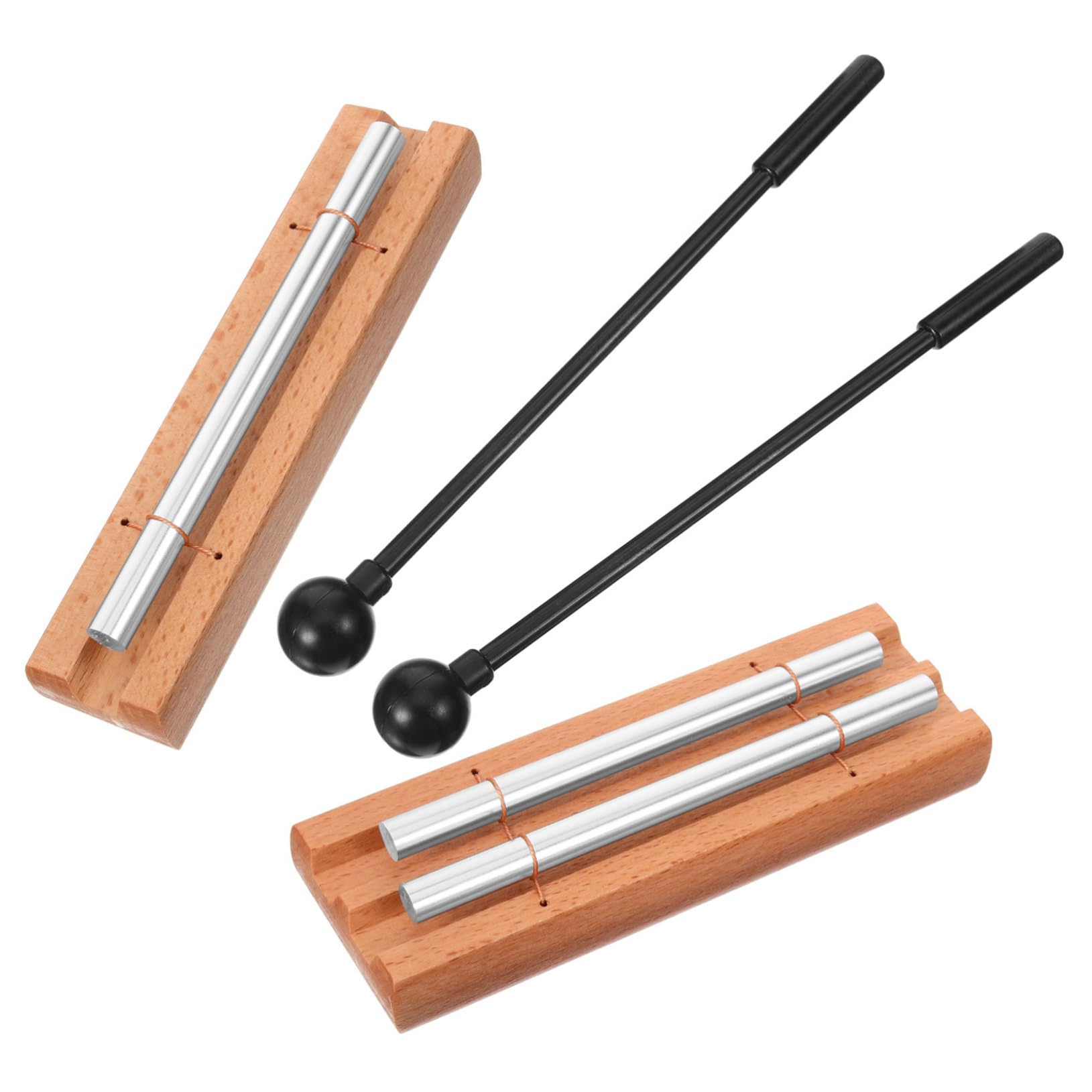 HAPINARY Hand Chimes Musical Instrument Set for Meditation Yoga and Classroom Use