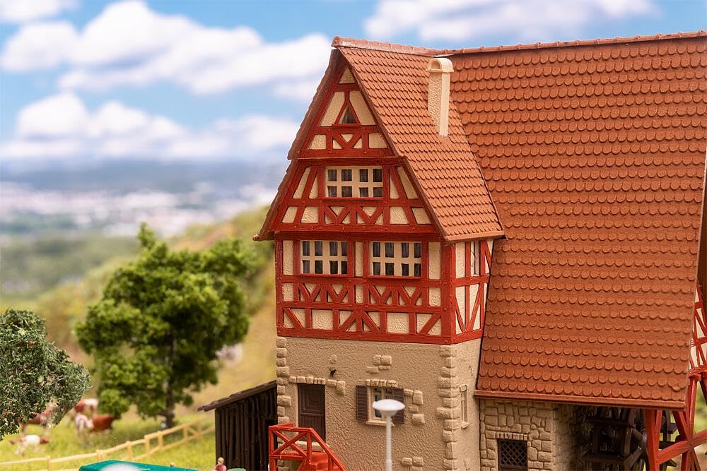 Faller 232134 - Aumühle mit Mühlrad - Spurweite N