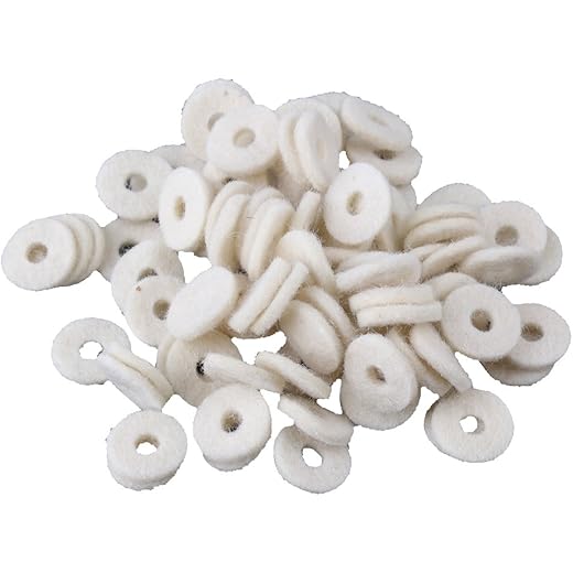 BQLZR Piano Felt Washers Pack of 90 12mm