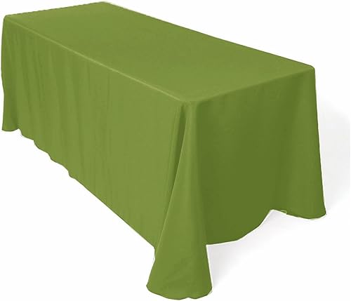 Miniatura 1 de Mantel rectangular de poliéster de 90 x 156 pulgadas (AVOCADO) Runner Linens Factory