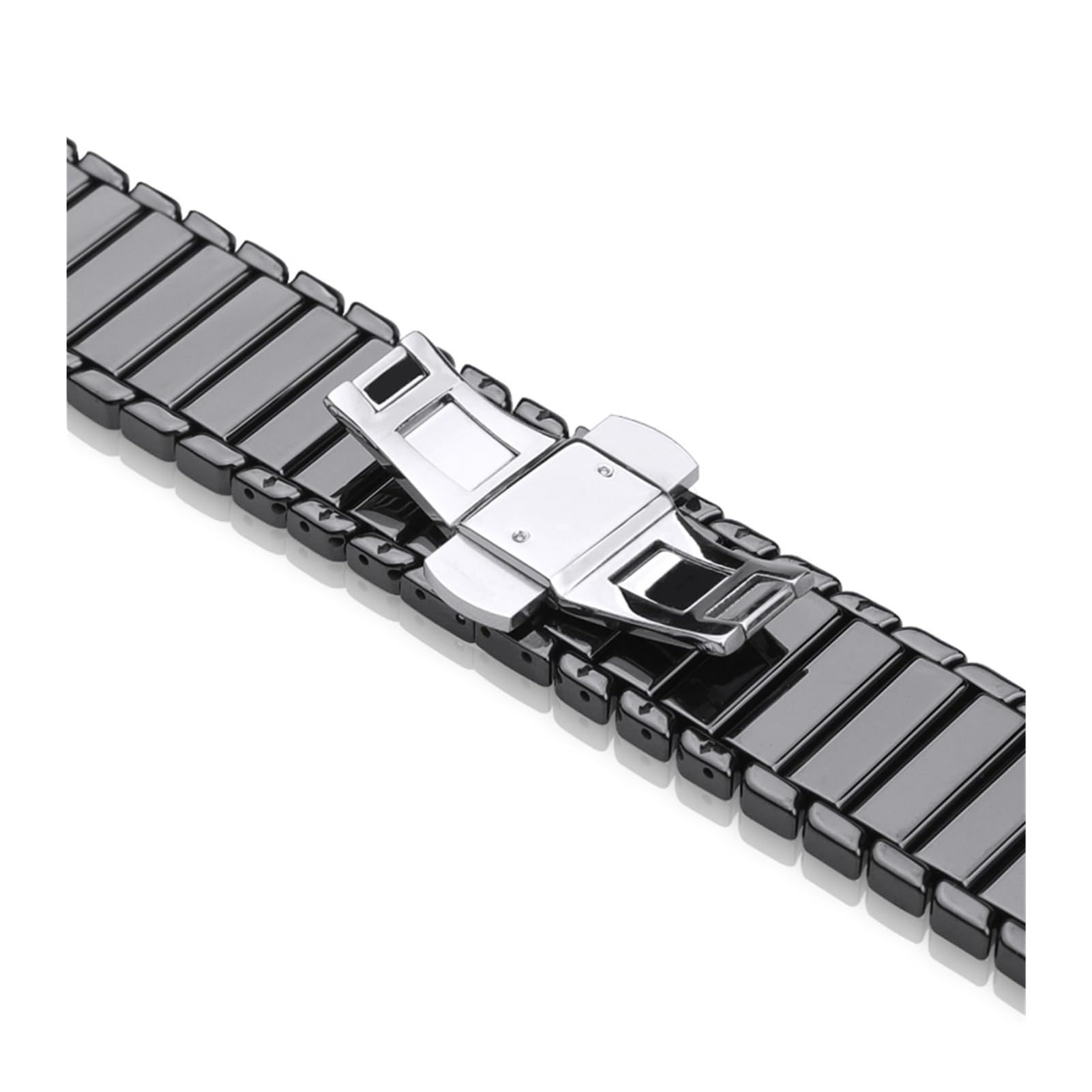 HMFANG Cinturino da 22 mm compatibile con Galaxy Watch 3 45 mm Gear S3 Frontier Correa Bracciale in ceramica Watch GT 2 2e pro 46 mm Cinturini