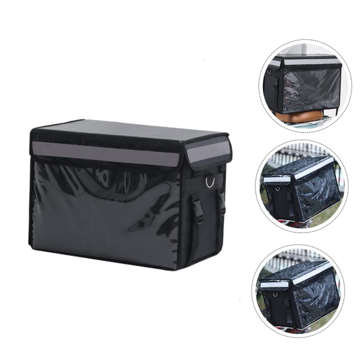 Garneck Contenitore da Asporto Isolante 32l Oxford, Scatola Pasto Termorefrigerante per Mantenimento Caldo e Freddo, Borsa per Catering per Picnic e Barbecue
