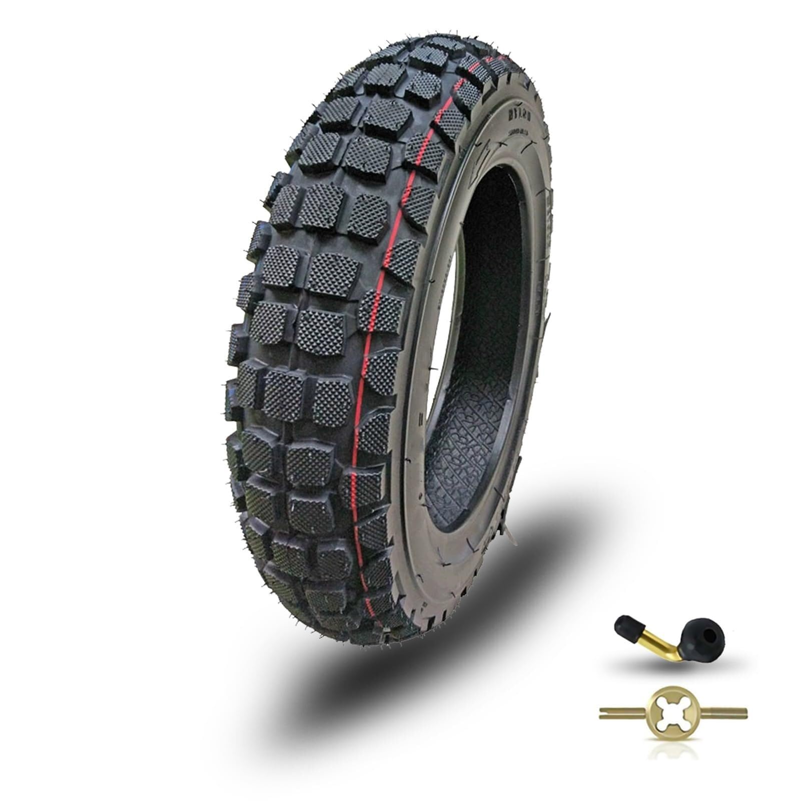 3.50-10 Tubeless-Reifen All-Terrain-Profil 3.50/10 6PR 56J 3.50 10 493lbs 280kPa für E-Roller E-Bike 90/90-10